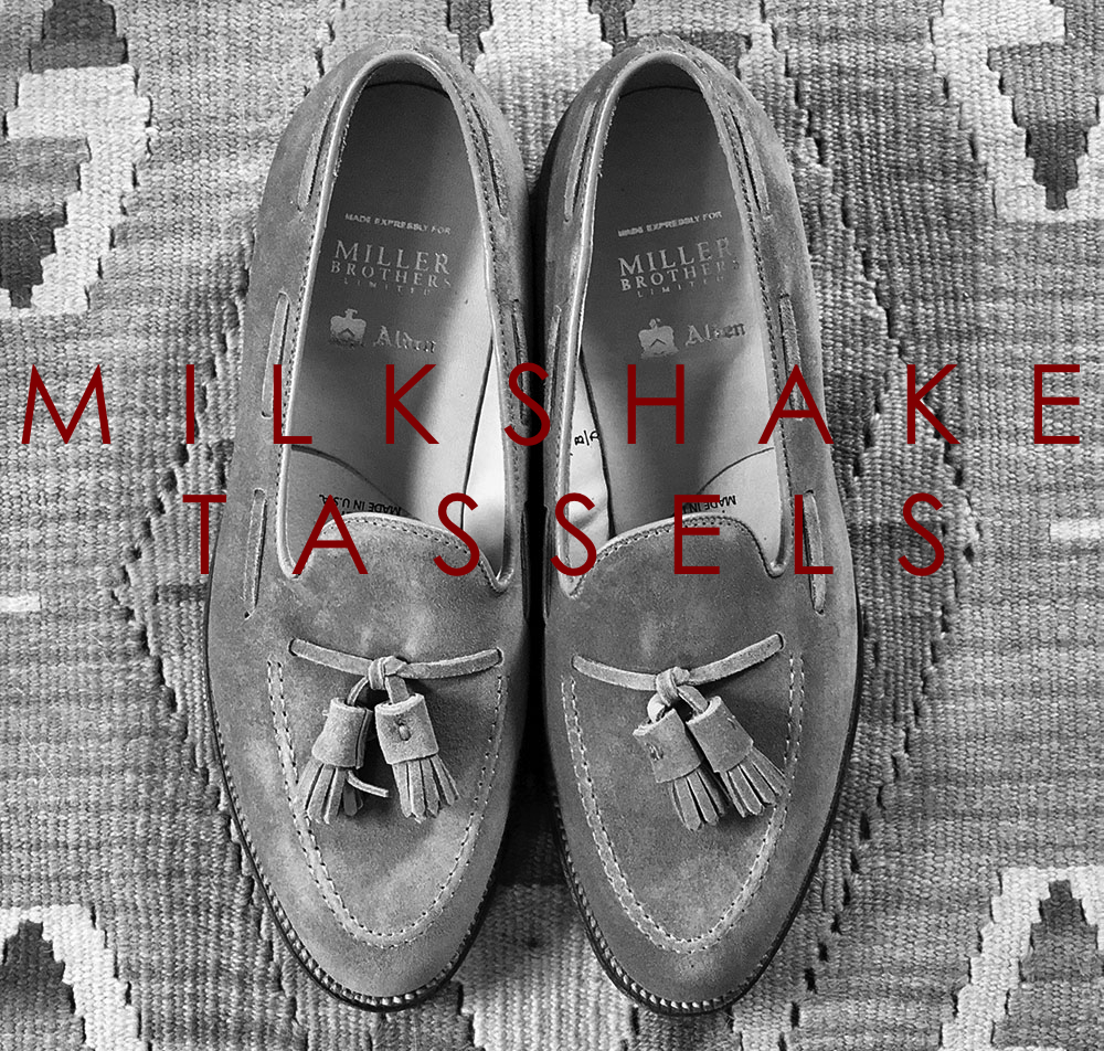 Alden Milkshake Tassel Loafers
