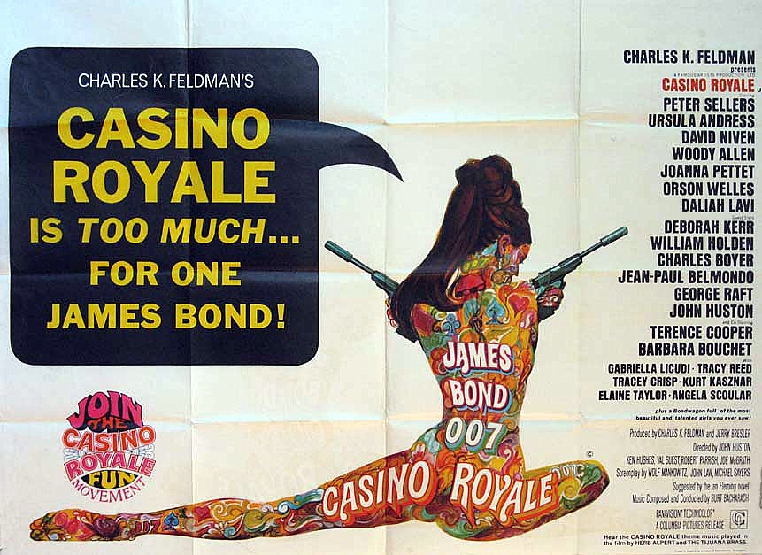 Vintage James Bond Movie Posters
