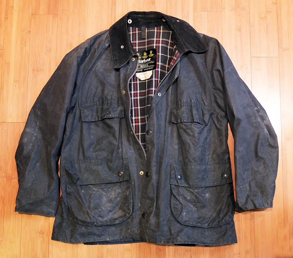 barbour repair and reproofing