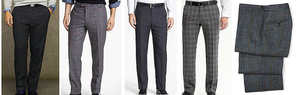 Trousers, of the Plaid Variety