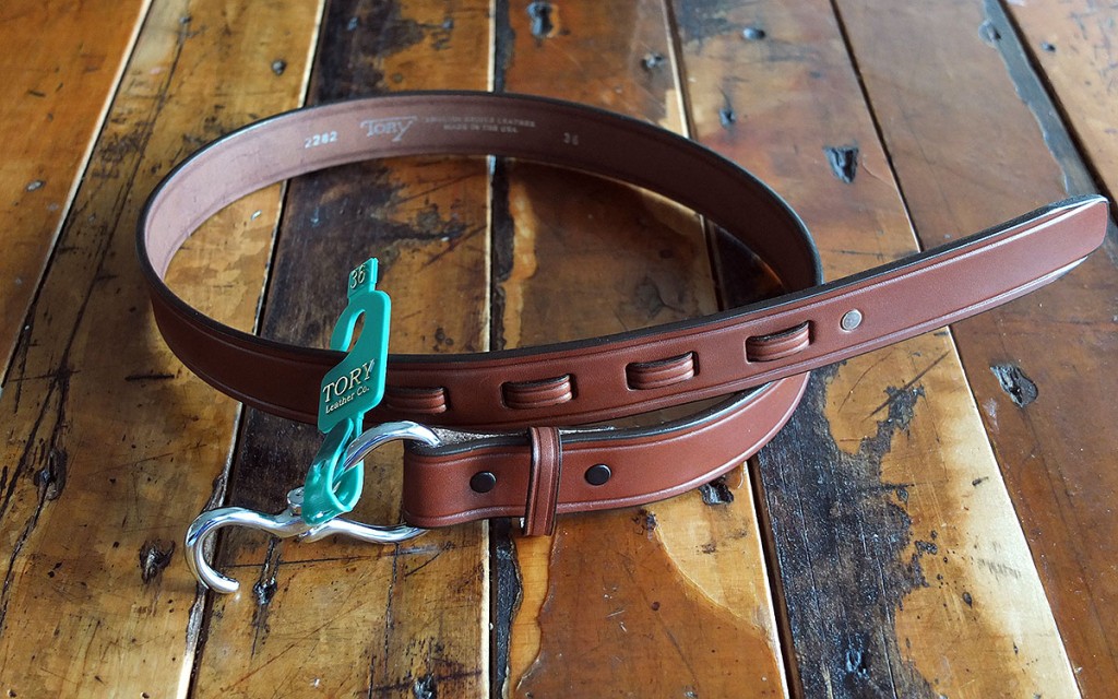 A Must Have: The Tory Leather Silver Hoof Pick Belt