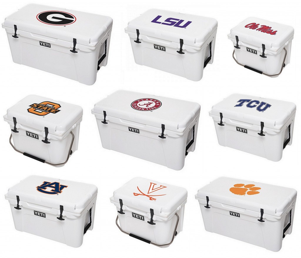 New Collegiate Yeti Coolers – Red Clay Soul