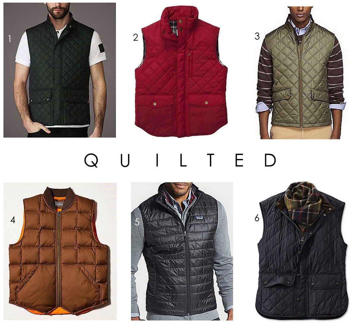 Quilted Vests Red Clay Soul