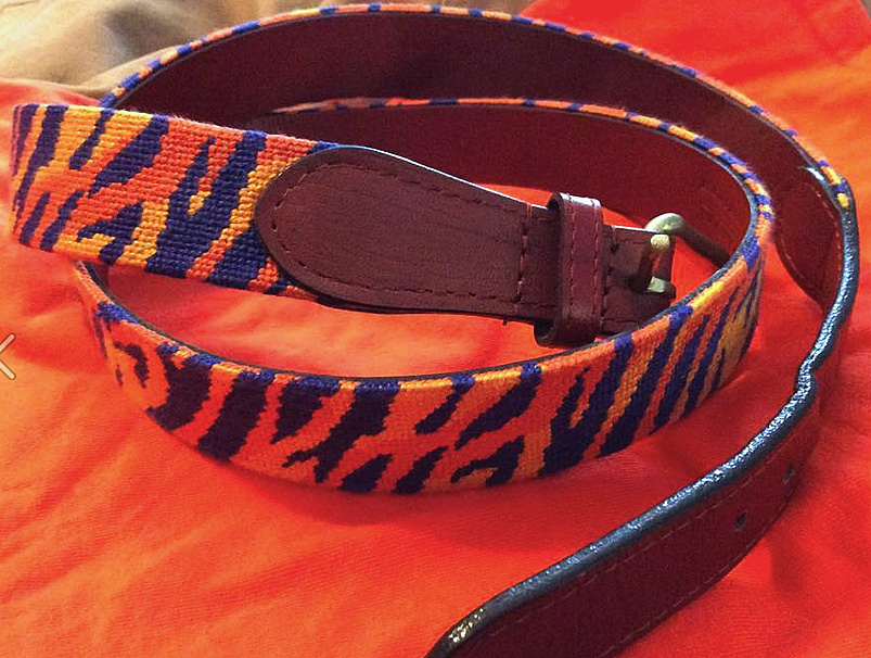 The Custom Needlepoint Belt Option » Red Clay Soul