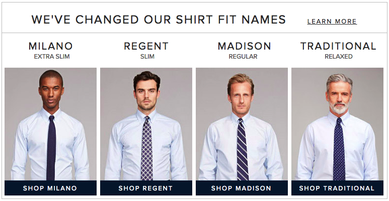 New Brooks Brothers Dress Shirt Name Decoder