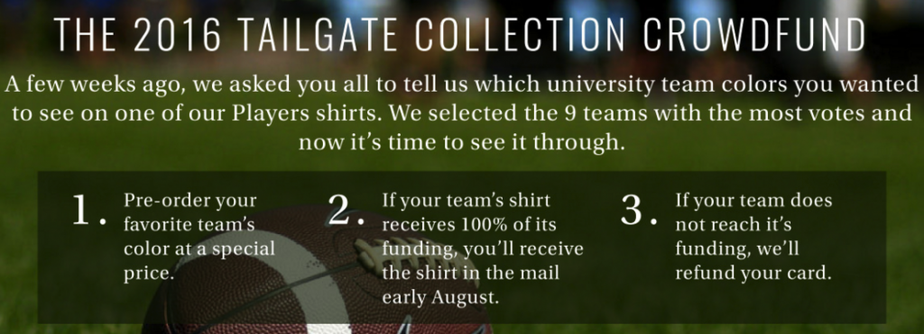 Action Needed: The Criquet Tailgate Collection