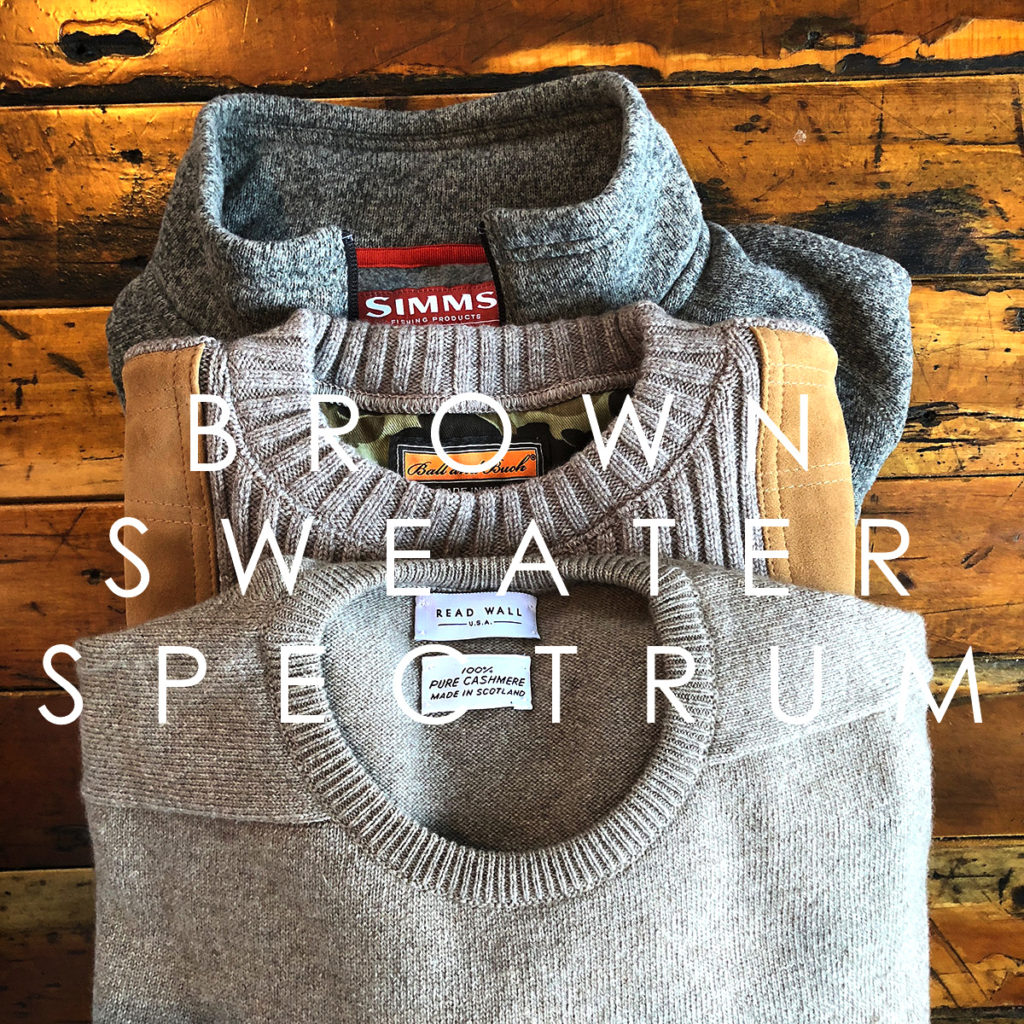 The Brown Sweater Spectrum