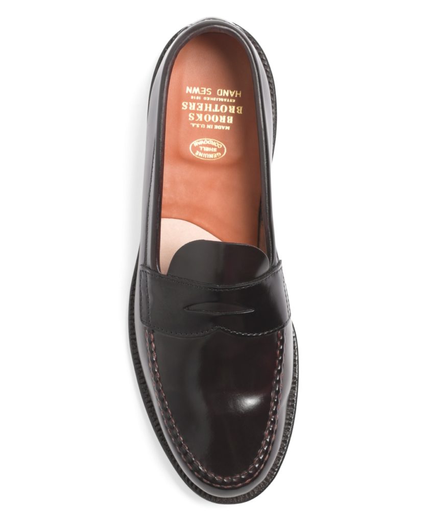 brooks brothers unlined loafer